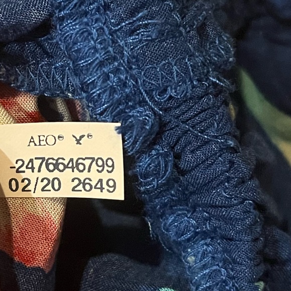 🌵5 for $15!🌵American Eagle Tropical One Shoulder Top - Picture 2 of 4